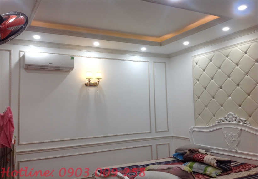 Thi Công Phào Chỉ Trần Nhà Đẹp Hàn Quốc Công Trình Anh Chánh Q3